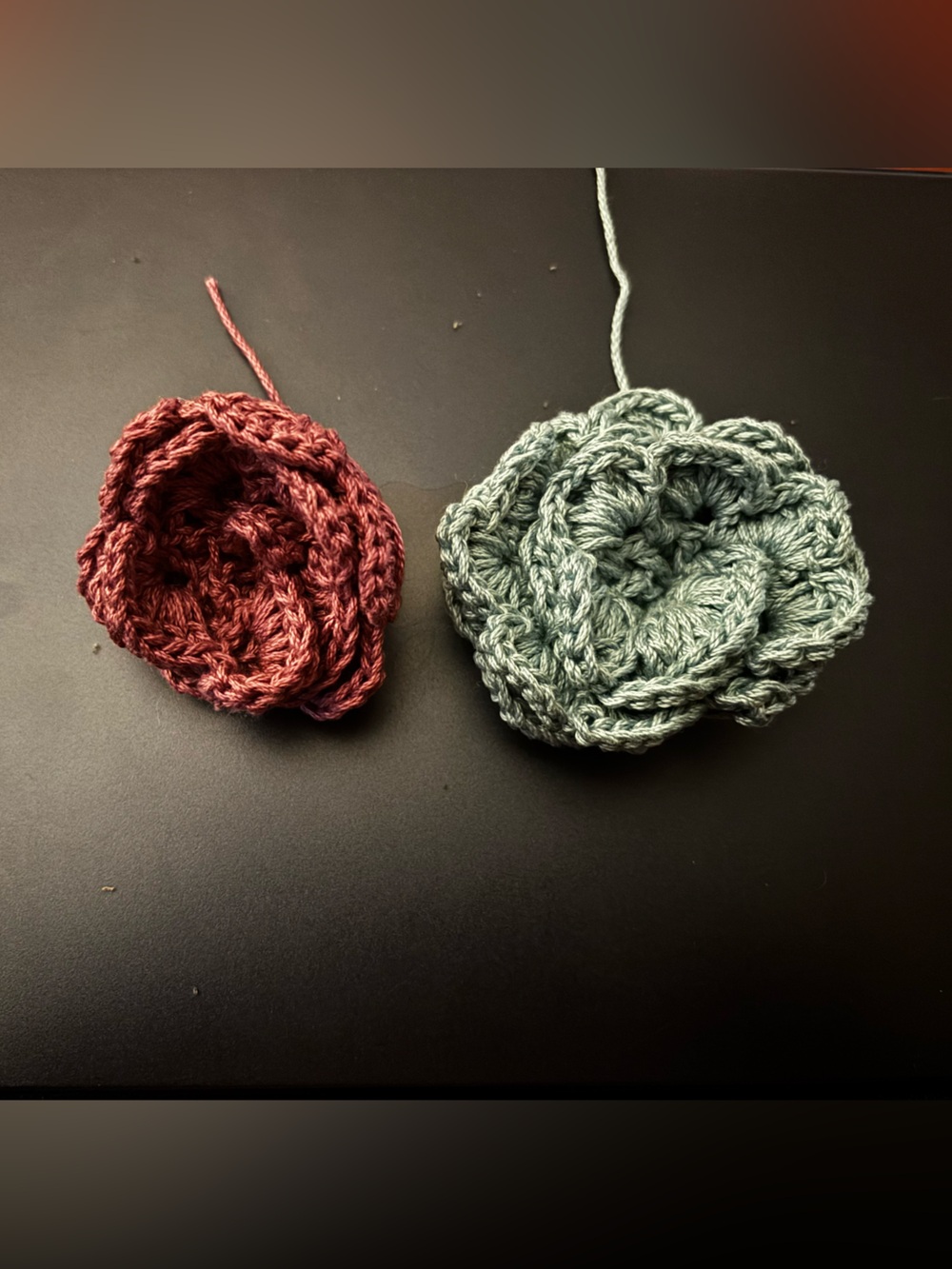 Pick One! Handmade Crochet Flower Keychains | Floral Bag Charm Accessories - Picture 8 of 8